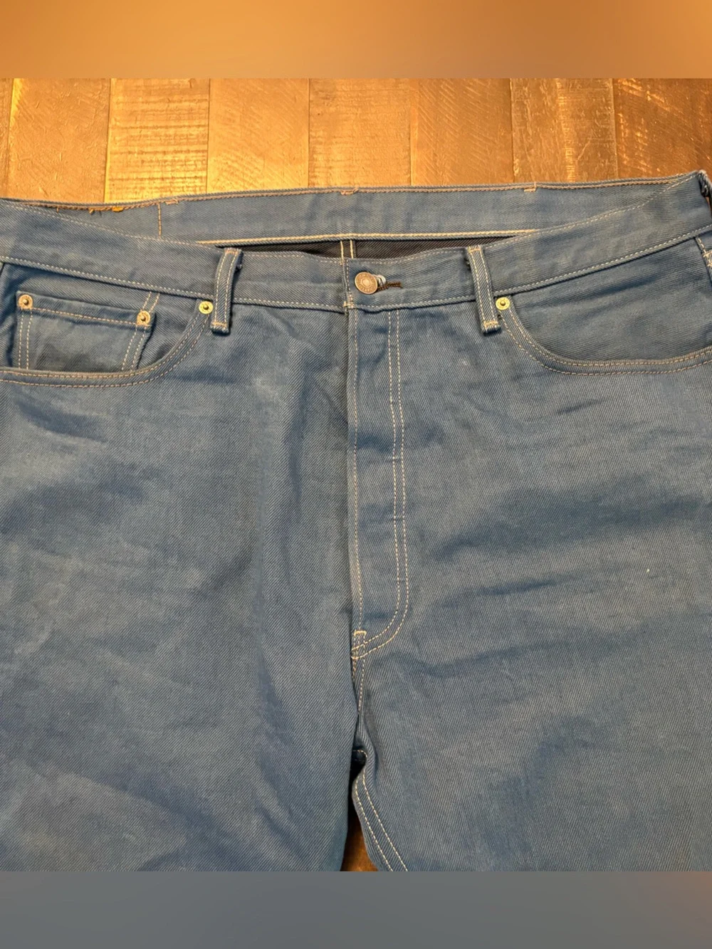Levi’s 501 Original Fit Jeans Limited Edition W40 L34 Indigo Blue Button Fly Y2K